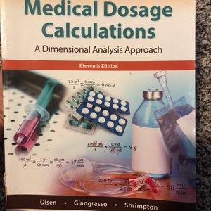 Medical dosage calculations